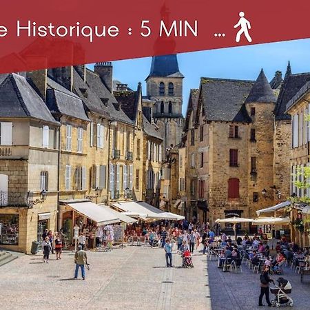 Le Spicy 2 Minutes Centre Historique Parking Appartement Sarlat-la-Canéda Buitenkant foto
